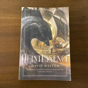 Quintessence (paperback) by David Walton :: Cover Art by Kekai Kotaki